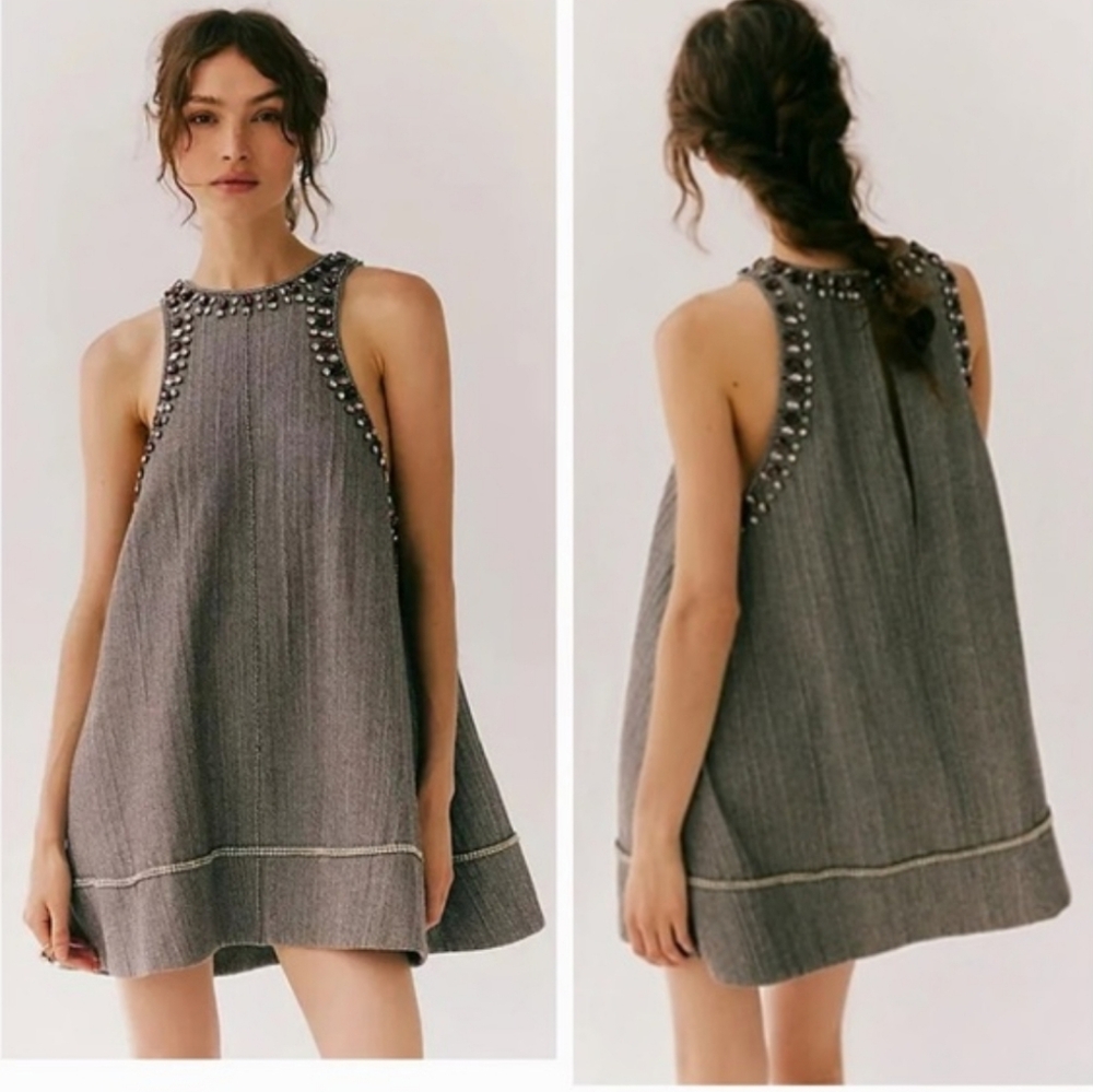 Free People You're A Gem Mini Dress